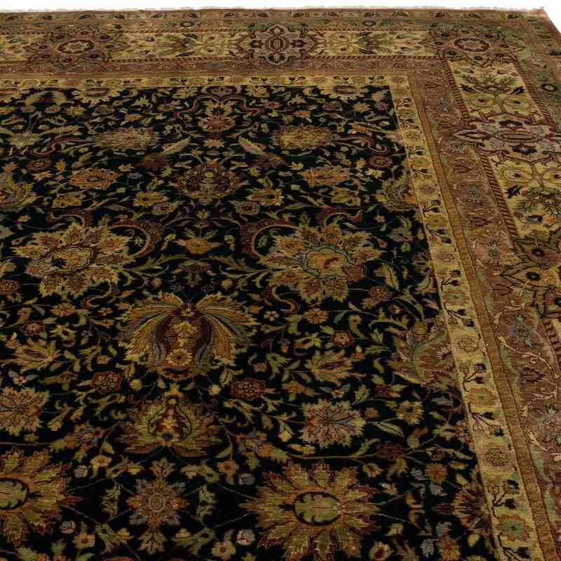 New Hand-Knotted Wool Oushak Rug - 11' 11" x 14' 9" (143" x 177") - K0056502