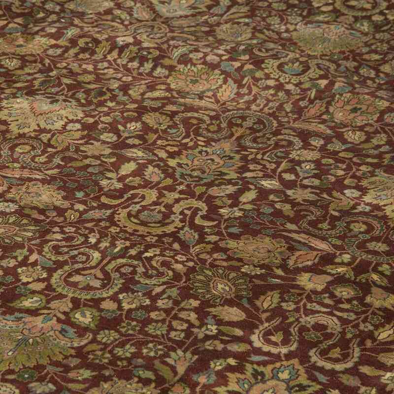 New Hand-Knotted Wool Oushak Rug - 11' 8" x 17' 11" (140" x 215") - K0056503