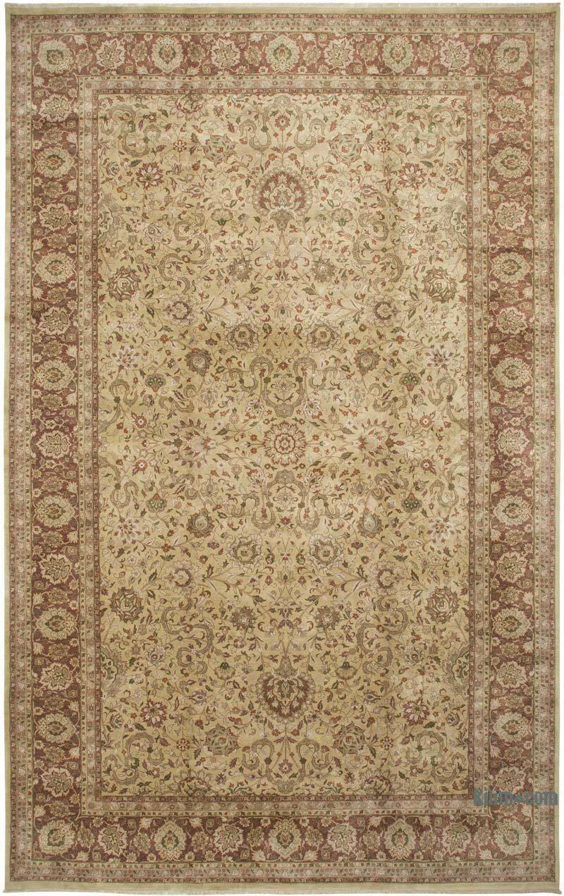 Nueva Alfombra Oushak Tejida a Mano - 341 cm x 545 cm - K0056504