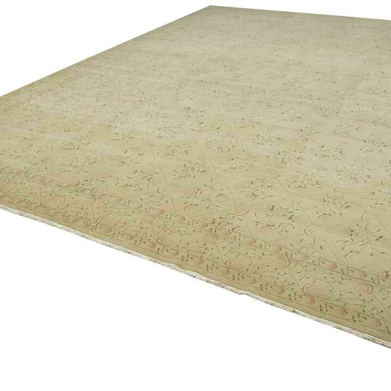 New Hand-Knotted Wool Oushak Rug - 12'  x 15' 1" (144" x 181") - K0056505