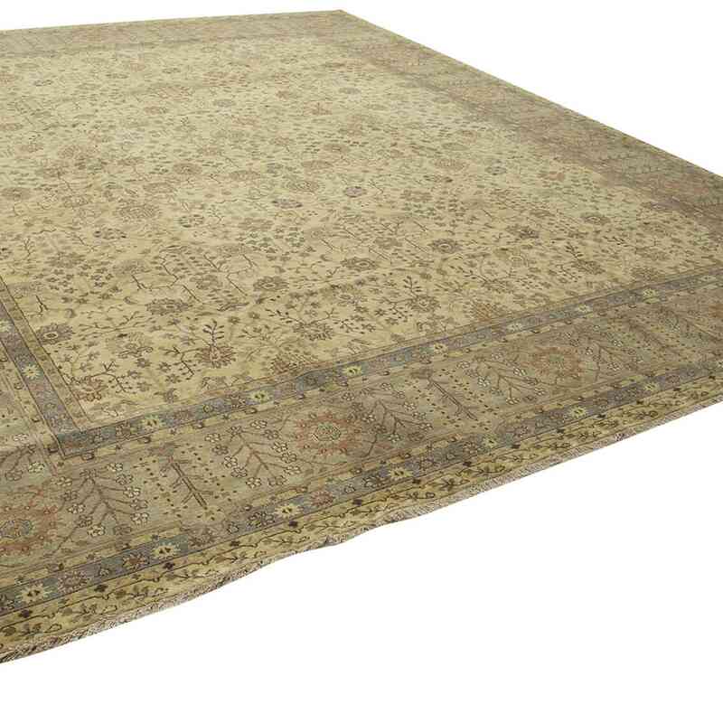 New Hand-Knotted Wool Oushak Rug - 12' 3" x 15' 1" (147" x 181") - K0056510