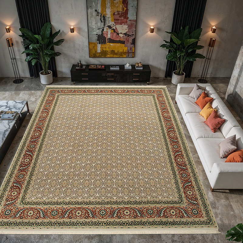 Nueva Alfombra Oushak Tejida a Mano - 373 cm x 455 cm - K0056511