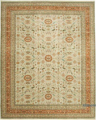 Nueva Alfombra Oushak Tejida a Mano - 362 cm x 450 cm