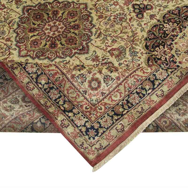 New Hand-Knotted Wool Oushak Rug - 12' 2" x 17' 11" (146" x 215") - K0056525
