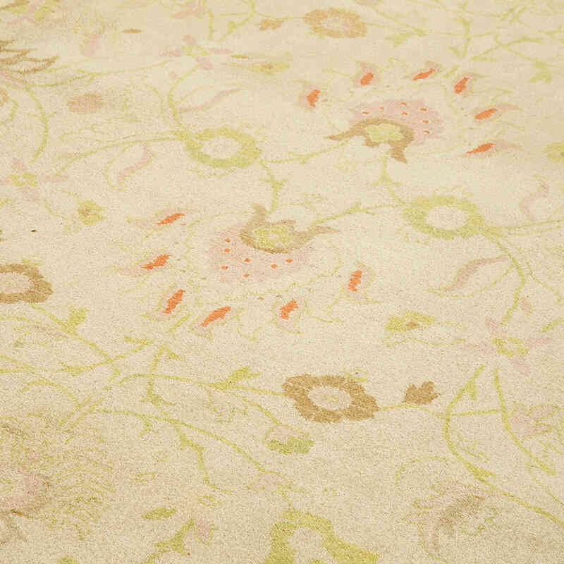 Nueva Alfombra Oushak Tejida a Mano - 371 cm x 530 cm - K0056533