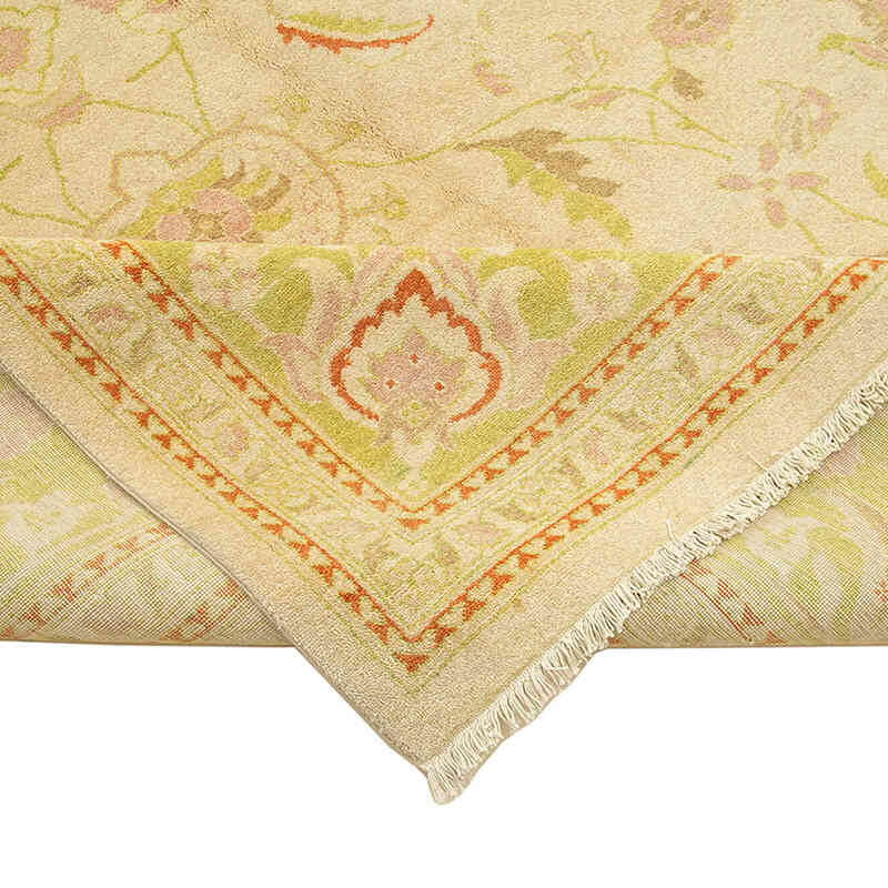 Nueva Alfombra Oushak Tejida a Mano - 371 cm x 530 cm - K0056533