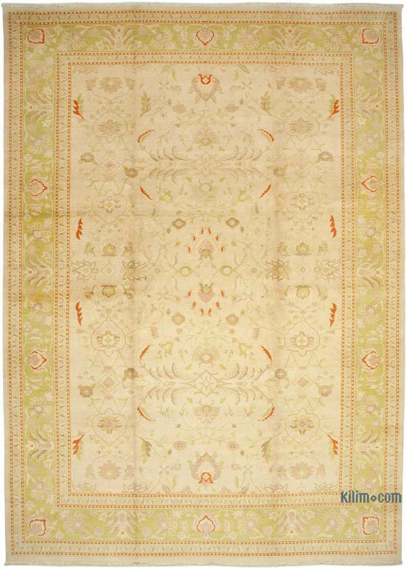 Nueva Alfombra Oushak Tejida a Mano - 371 cm x 530 cm - K0056533