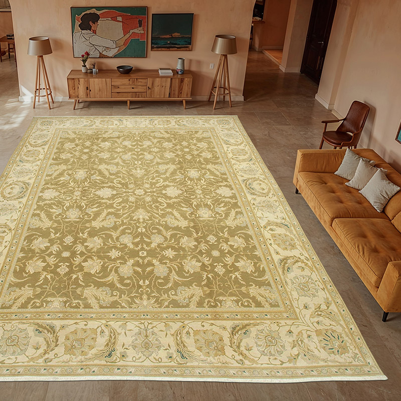 Yeni El Dokuma Uşak Halısı - 358 cm x 482 cm - K0056536