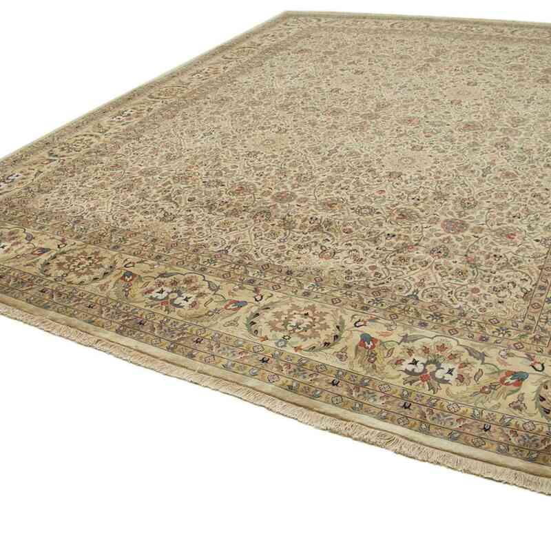 New Hand-Knotted Wool Oushak Rug - 12'  x 14' 11" (144" x 179") - K0056537