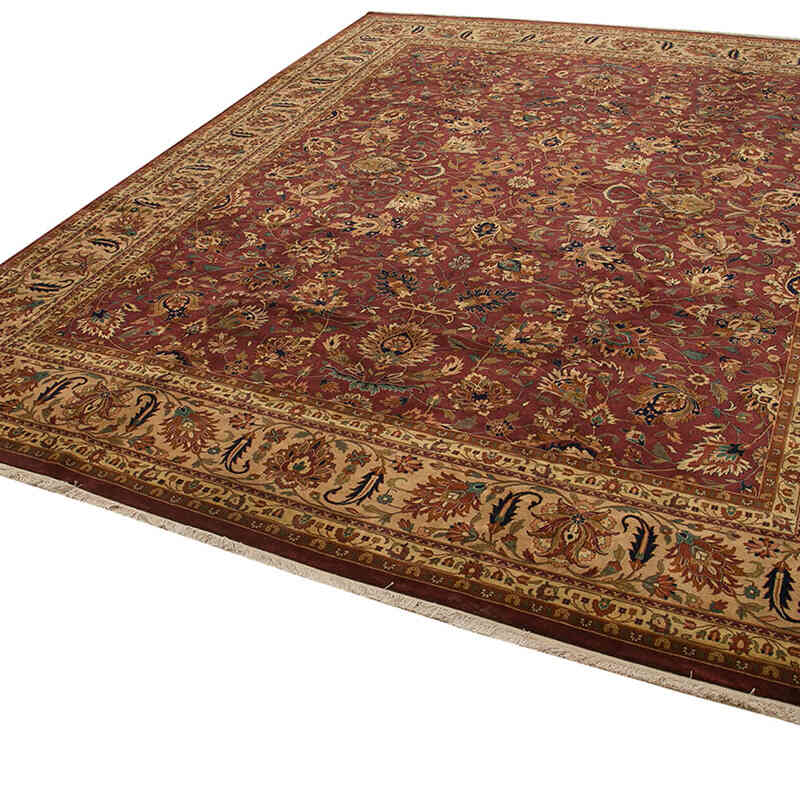 Nueva Alfombra Oushak Tejida a Mano - 368 cm x 463 cm - K0056556