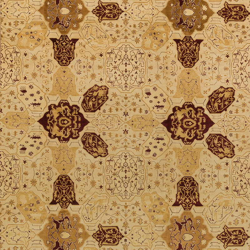 New Hand-Knotted Wool Oushak Rug - 12'  x 15' 1" (144" x 181") - K0056562