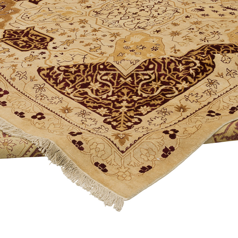 New Hand-Knotted Wool Oushak Rug - 12'  x 15' 1" (144" x 181") - K0056562