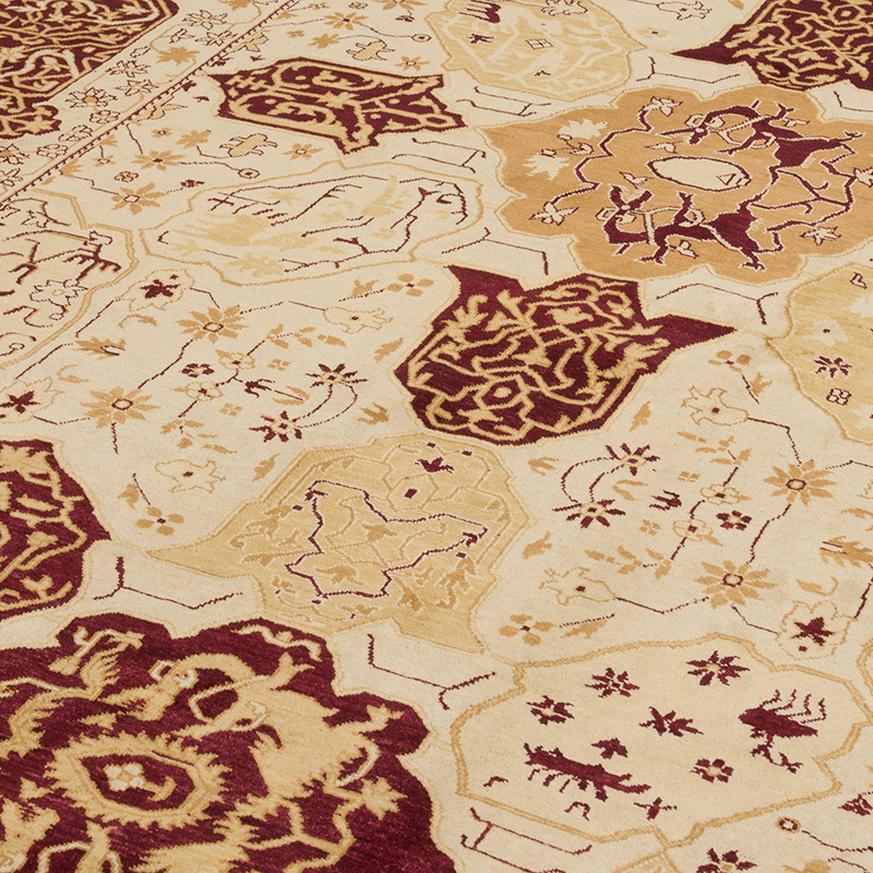 New Hand-Knotted Wool Oushak Rug - 12'  x 15' 1" (144" x 181") - K0056562