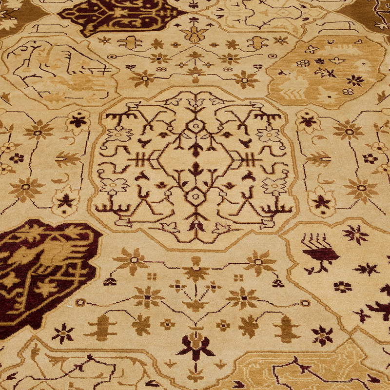New Hand-Knotted Wool Oushak Rug - 12'  x 15' 1" (144" x 181") - K0056562