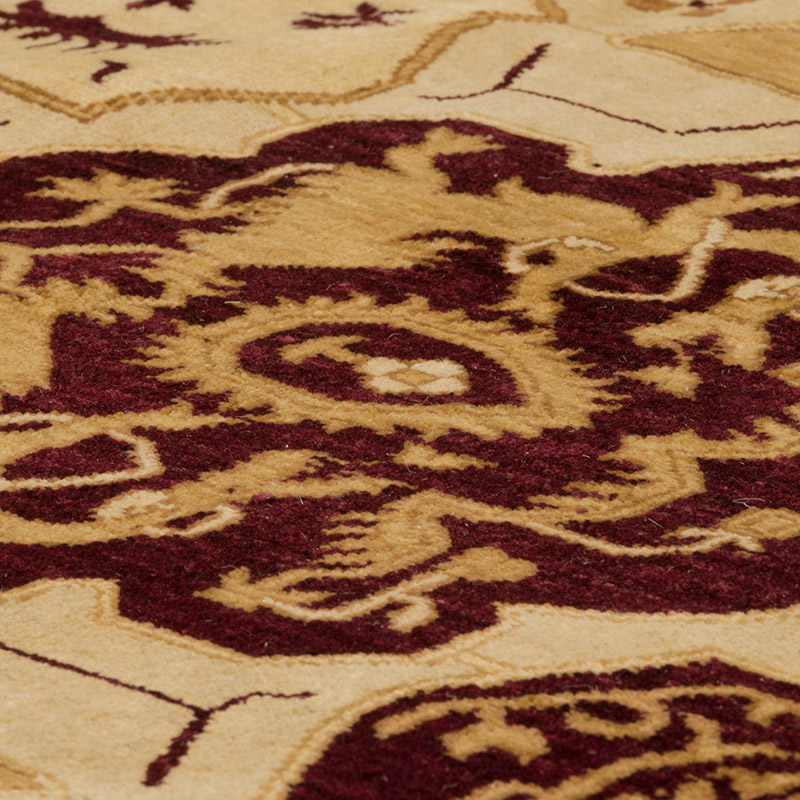 New Hand-Knotted Wool Oushak Rug - 12'  x 15' 1" (144" x 181") - K0056562