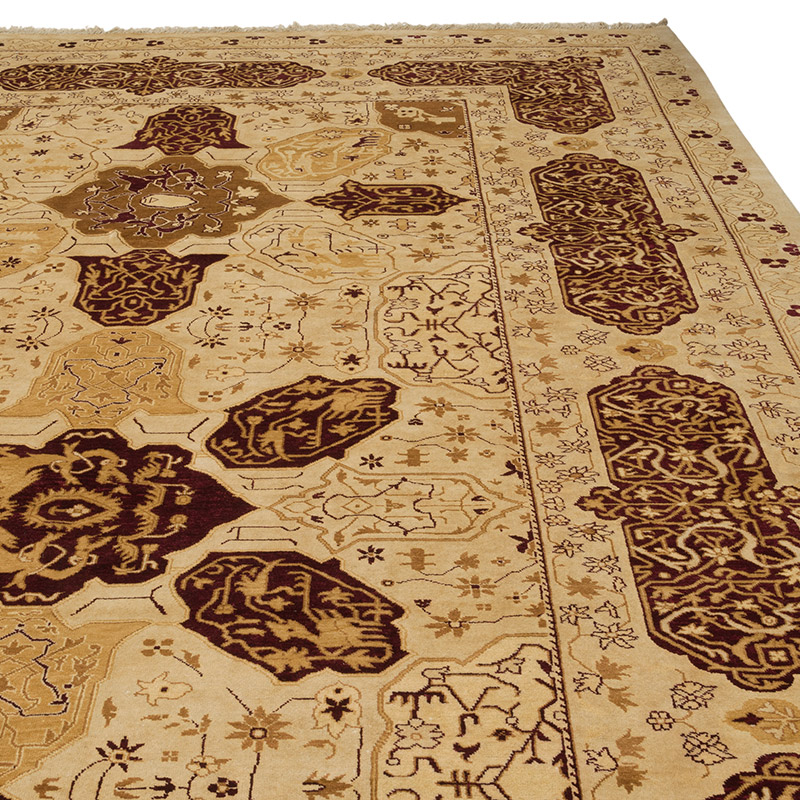 New Hand-Knotted Wool Oushak Rug - 12'  x 15' 1" (144" x 181") - K0056562