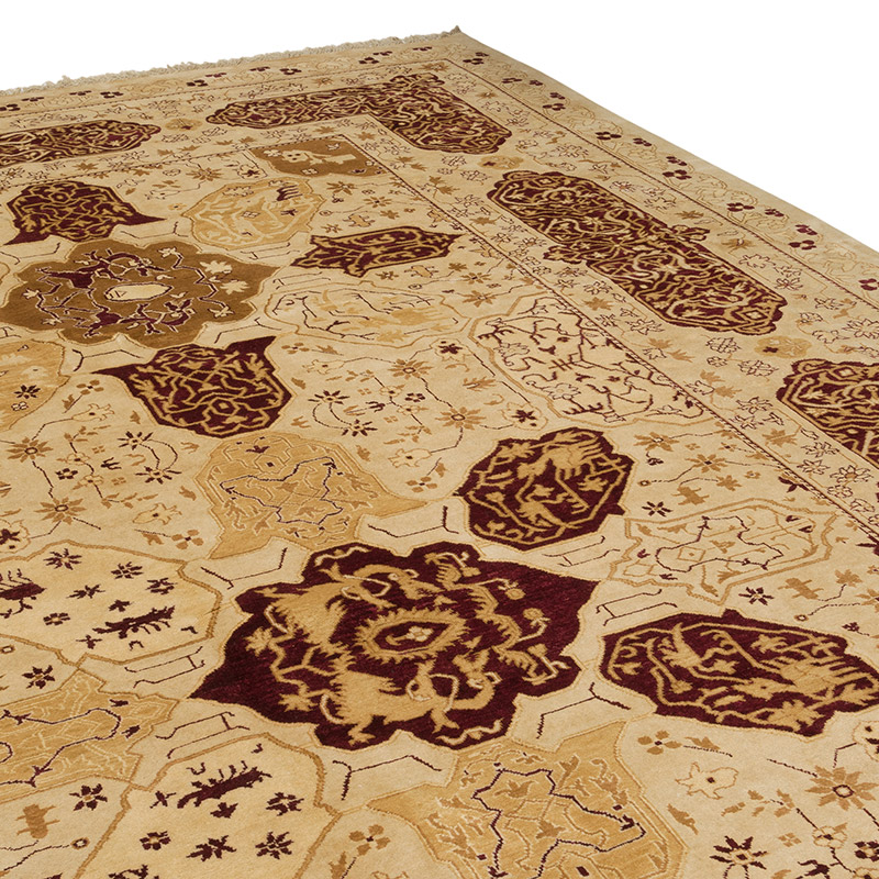 New Hand-Knotted Wool Oushak Rug - 12'  x 15' 1" (144" x 181") - K0056562