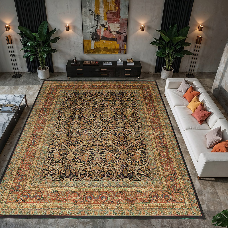 New Hand-Knotted Wool Oushak Rug - 11' 6" x 14' 6" (138" x 174") - K0056576