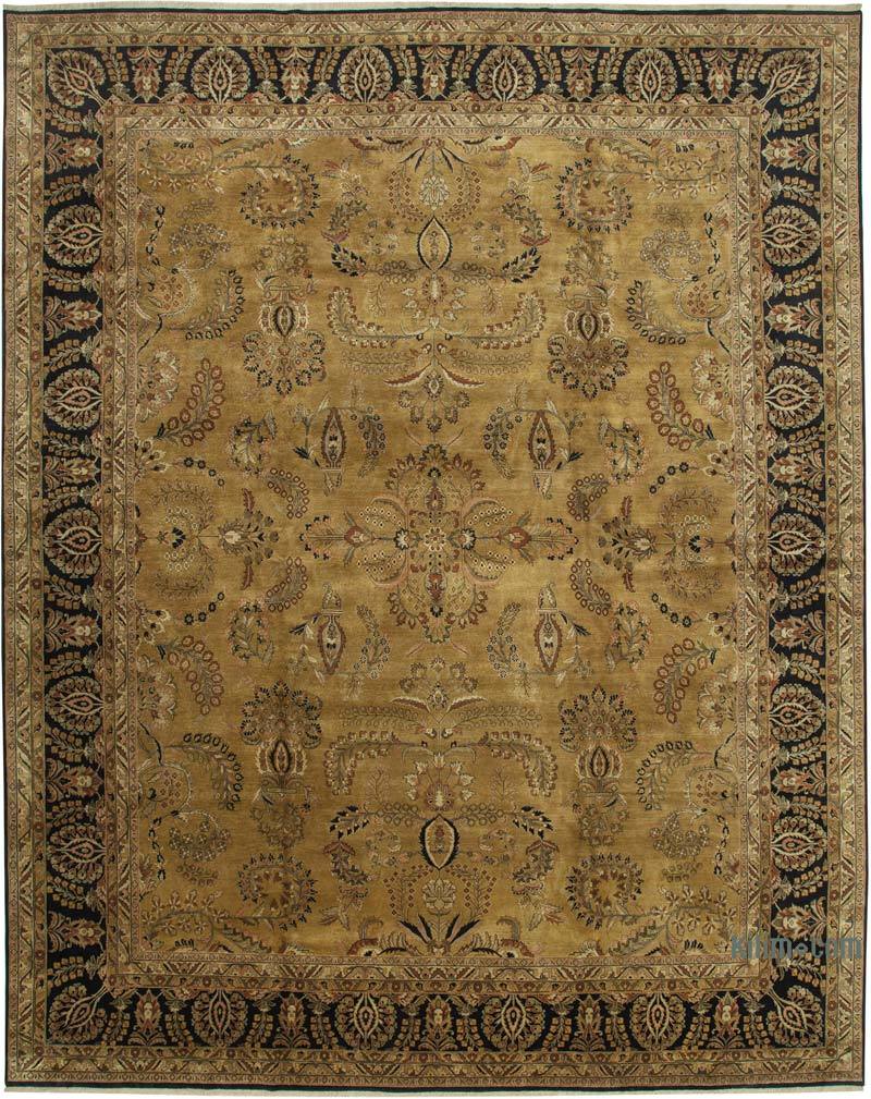 New Hand-Knotted Wool Oushak Rug - 12'  x 15'  (144" x 180") - K0056578