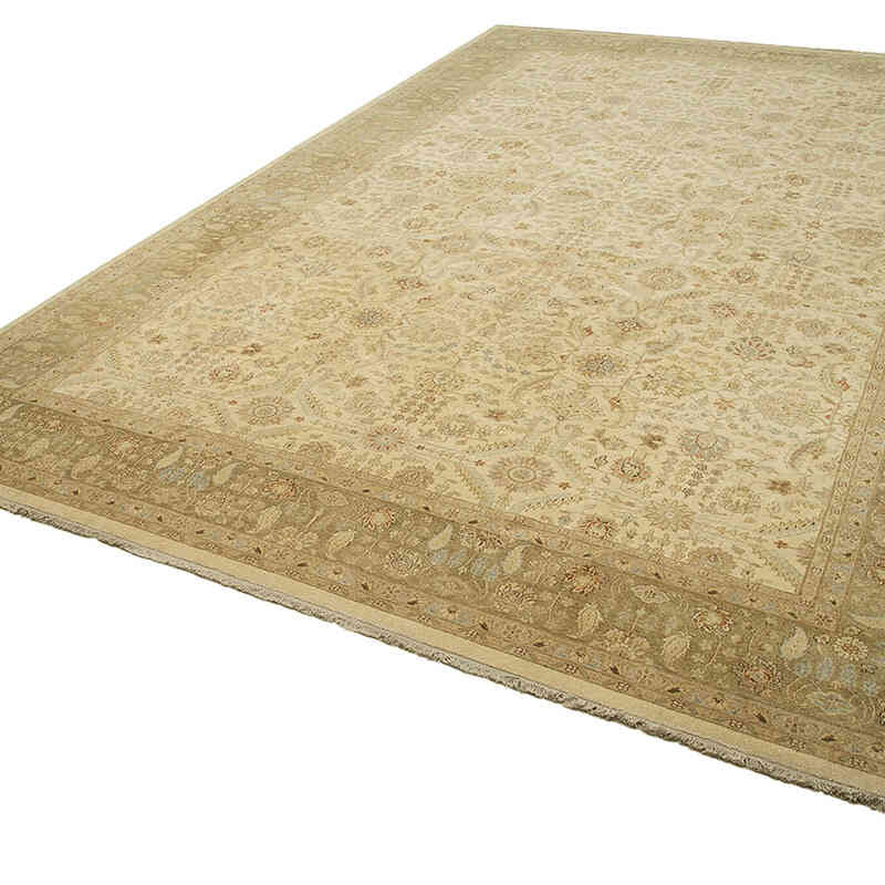Yeni El Dokuma Uşak Halısı - 367 cm x 548 cm - K0056583
