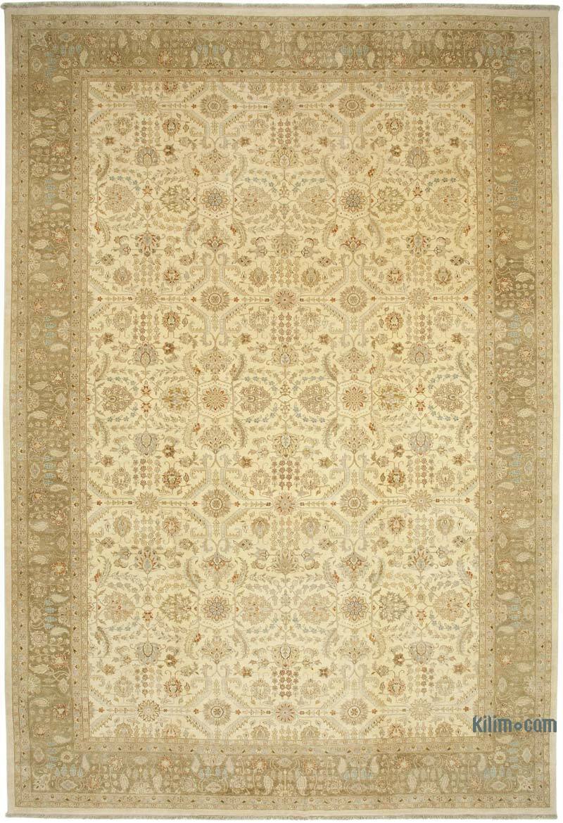 Yeni El Dokuma Uşak Halısı - 367 cm x 548 cm - K0056583