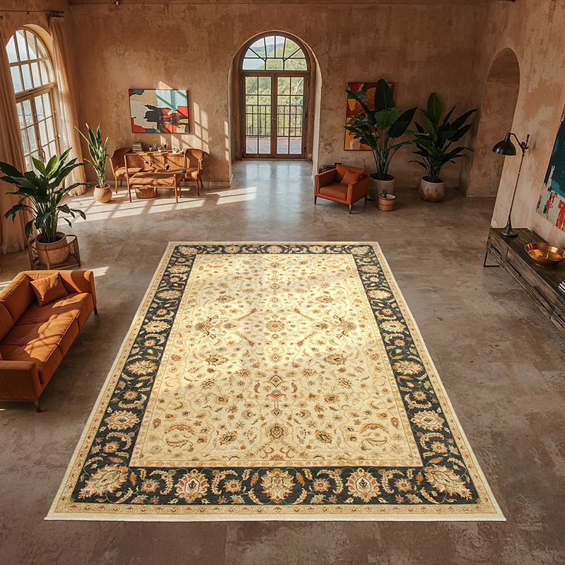 Nueva Alfombra Oushak Tejida a Mano - 363 cm x 545 cm - K0056589