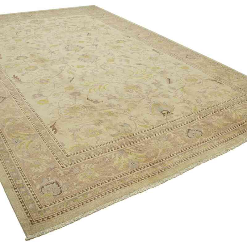 New Hand-Knotted Wool Oushak Rug - 12'  x 18' 4" (144" x 220") - K0056592