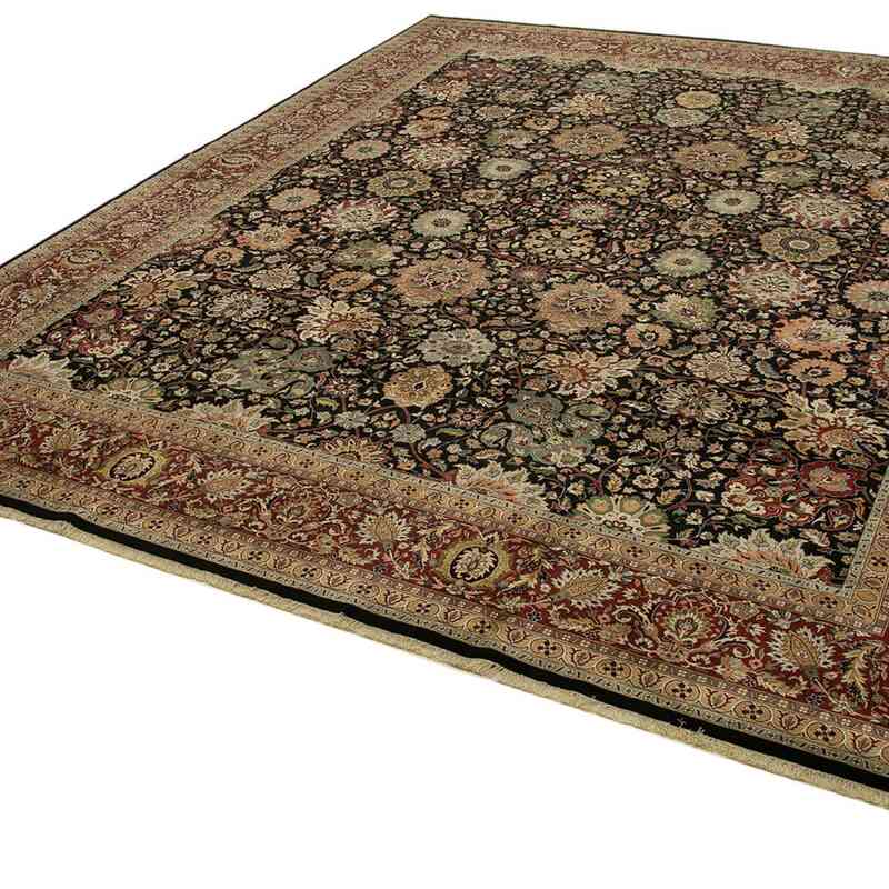 New Hand-Knotted Wool Oushak Rug - 12'  x 14' 7" (144" x 175") - K0056597