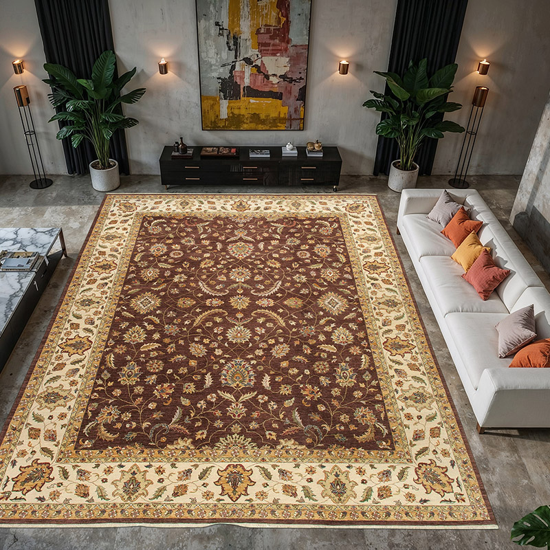 Nueva Alfombra Oushak Tejida a Mano - 361 cm x 452 cm - K0056599