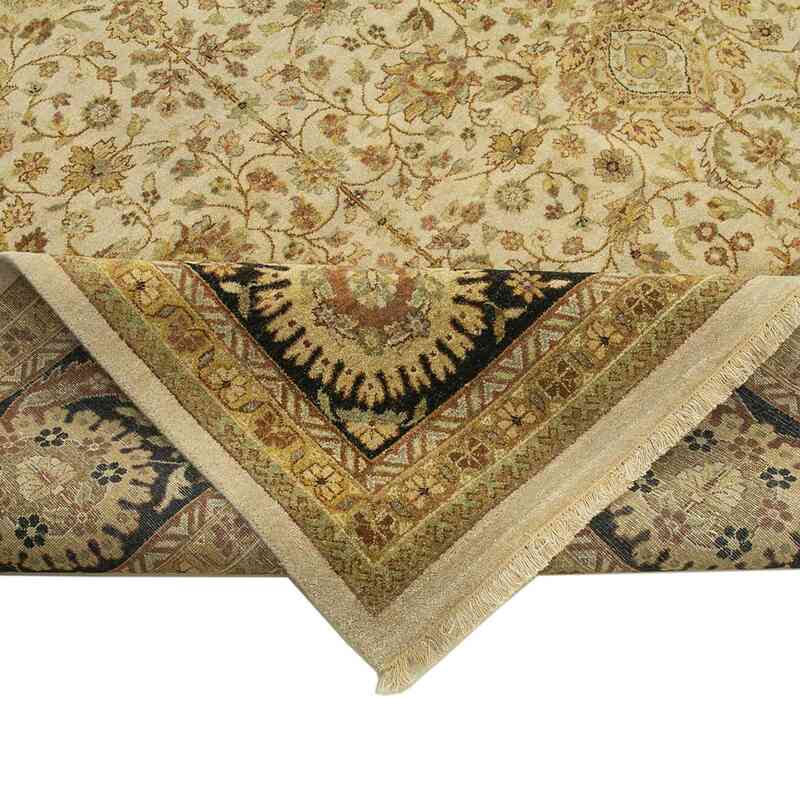 New Hand-Knotted Wool Oushak Rug - 12' 2" x 14' 10" (146" x 178") - K0056602