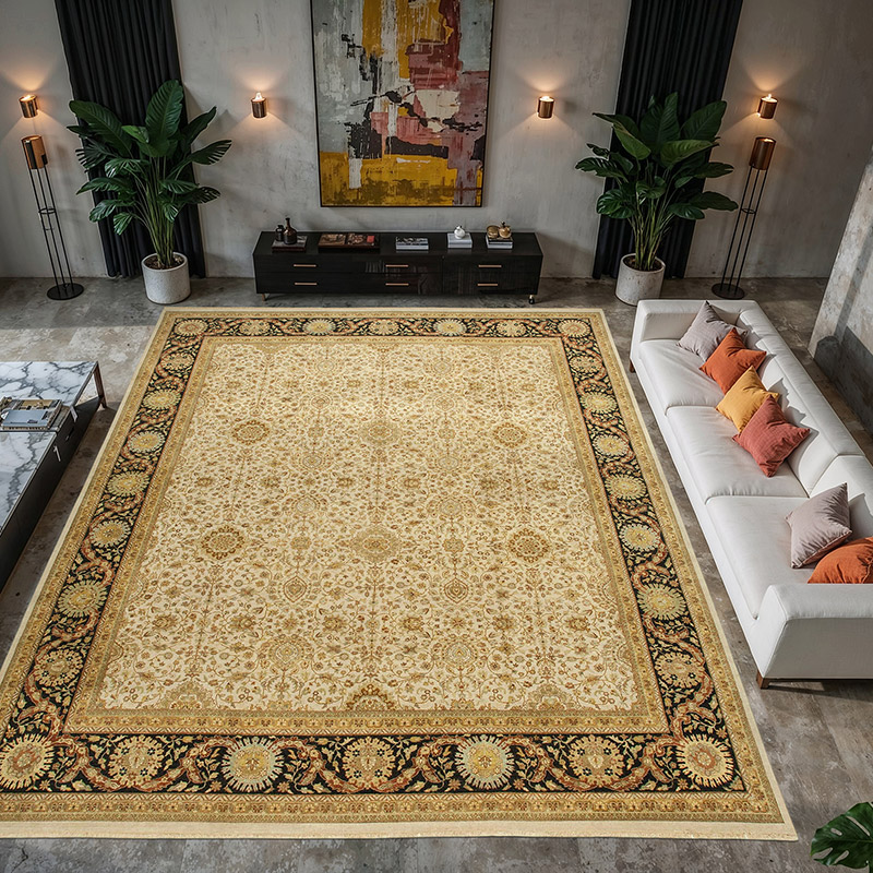 New Hand-Knotted Wool Oushak Rug - 12' 2" x 14' 10" (146" x 178") - K0056602