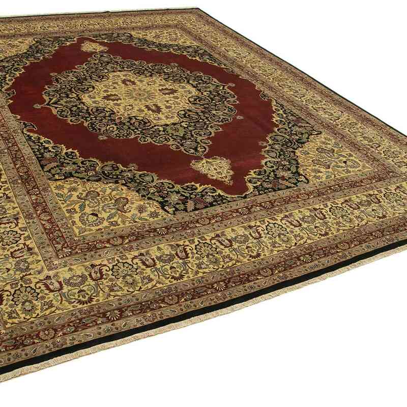 New Hand-Knotted Wool Oushak Rug - 12'  x 15'  (144" x 180") - K0056603