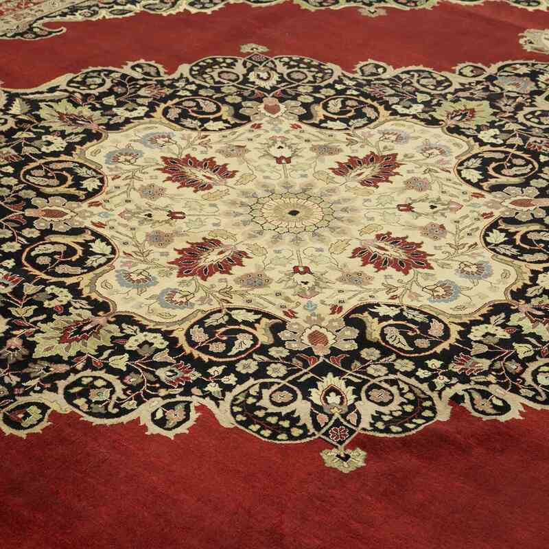 New Hand-Knotted Wool Oushak Rug - 12'  x 15'  (144" x 180") - K0056603
