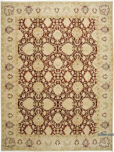 Yeni El Dokuma Uşak Halısı - 397 cm x 535 cm