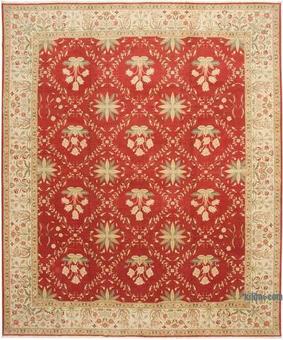 Nueva Alfombra Oushak Tejida a Mano - 364 cm x 437 cm
