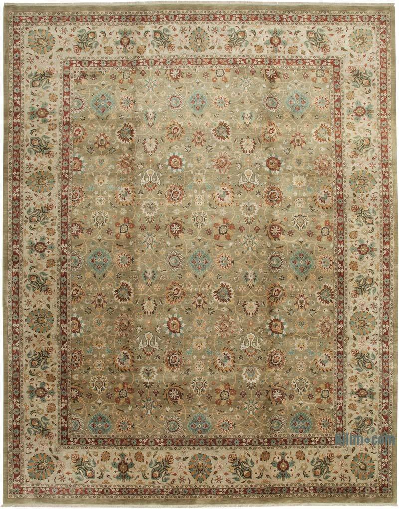Yeni El Dokuma Uşak Halısı - 362 cm x 465 cm - K0056614