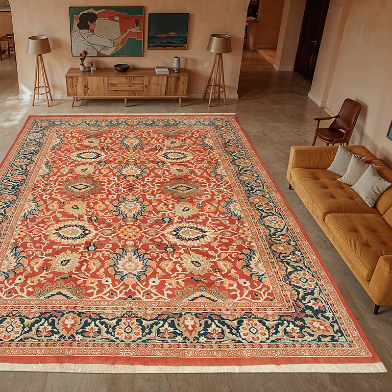 New Hand-Knotted Wool Oushak Rug - 12' 3" x 15' 7" (147" x 187") - K0056622