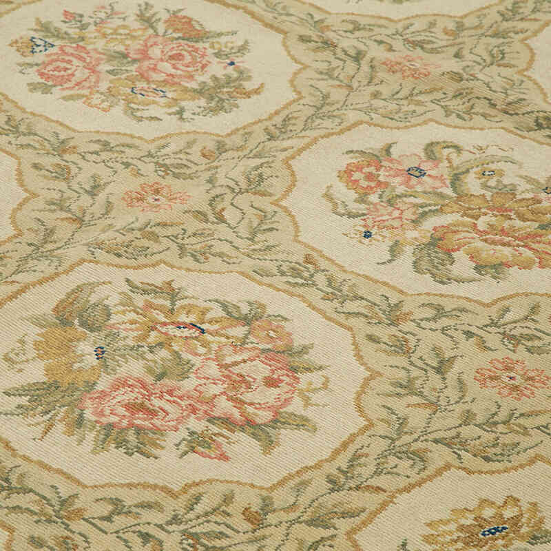 New Hand-Knotted Wool Oushak Rug - 12'  x 14' 9" (144" x 177") - K0056628