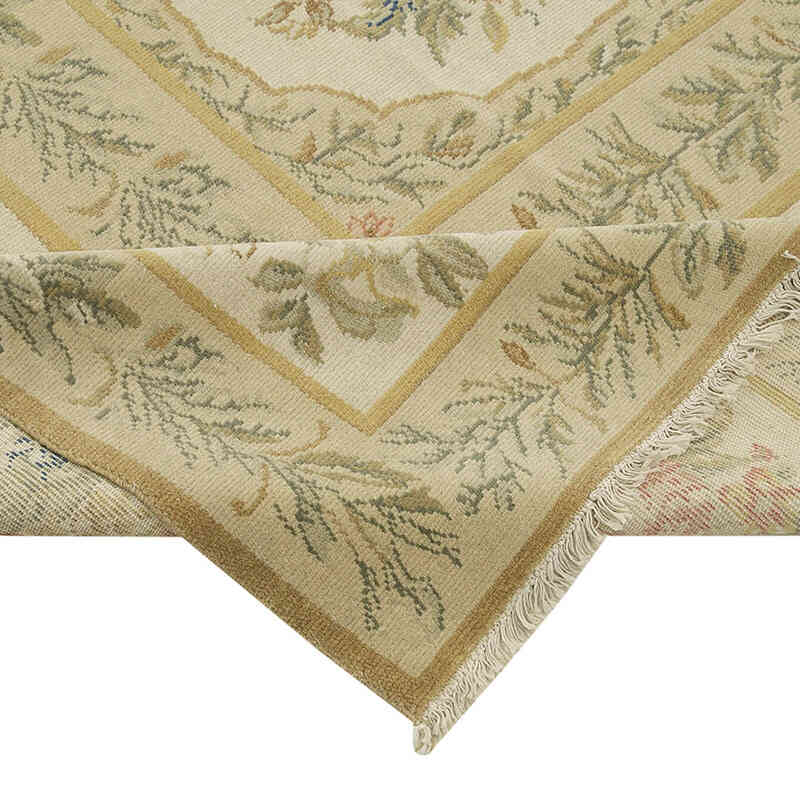 New Hand-Knotted Wool Oushak Rug - 12'  x 14' 9" (144" x 177") - K0056628