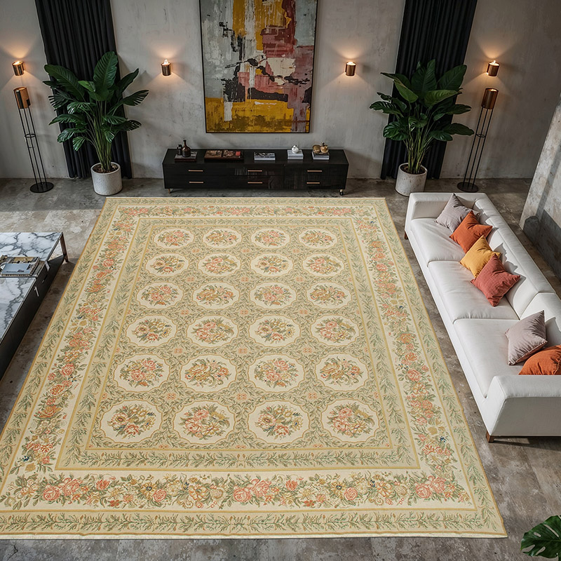 New Hand-Knotted Wool Oushak Rug - 12'  x 14' 9" (144" x 177") - K0056628