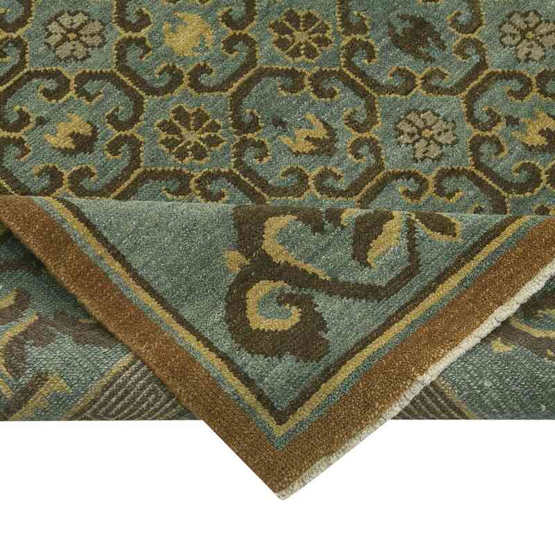New Hand-Knotted Wool Oushak Rug - 12' 2" x 15' 9" (146" x 189") - K0056631