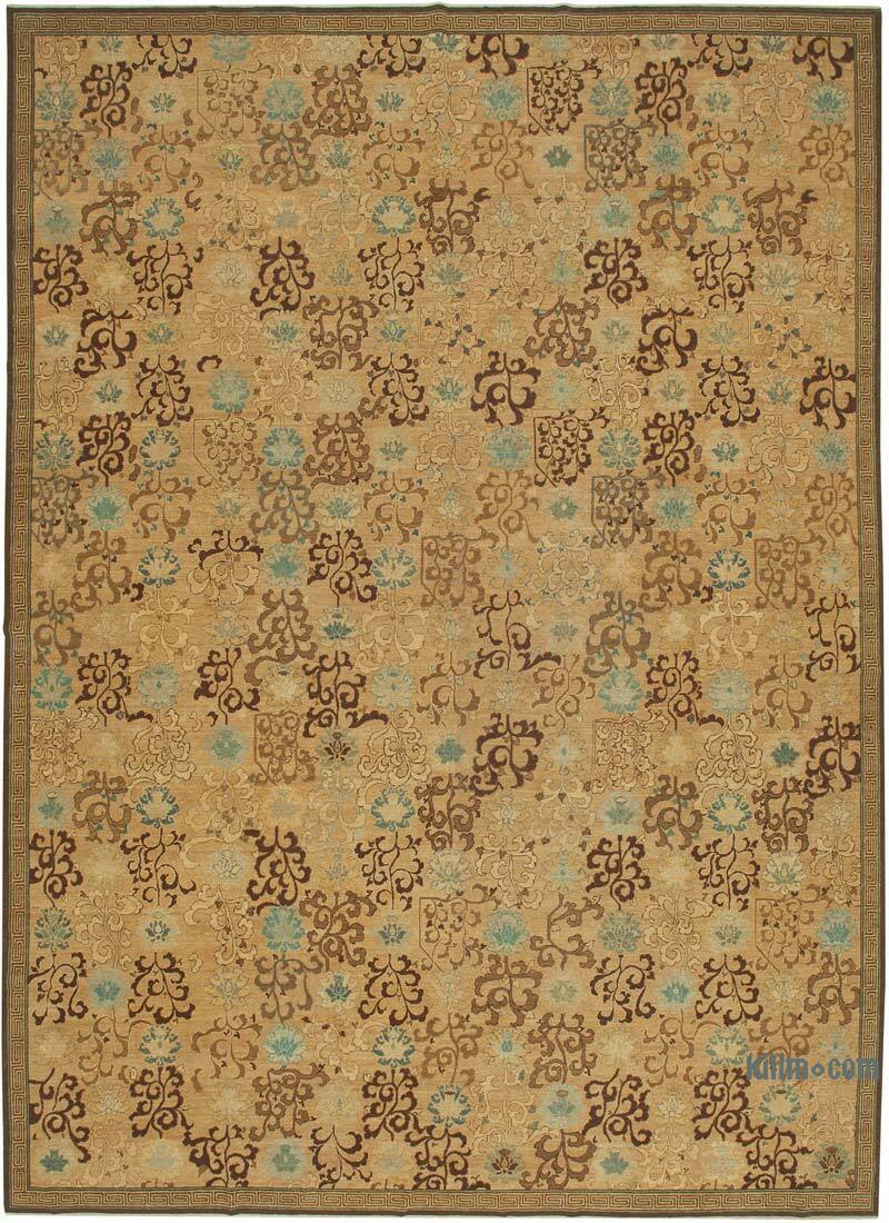 Yeni El Dokuma Uşak Halısı - 359 cm x 495 cm - K0056633