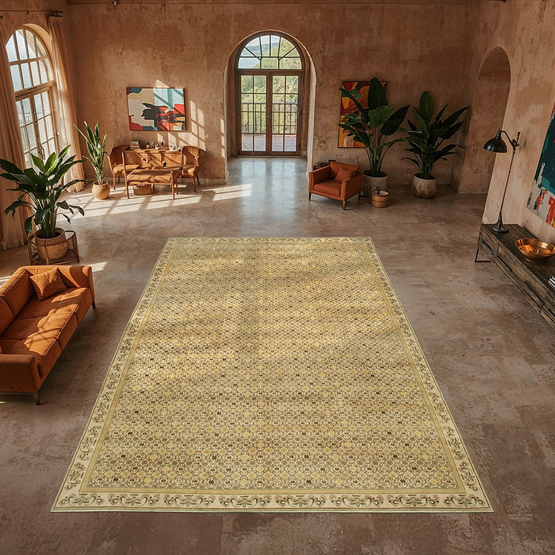 Nueva Alfombra Oushak Tejida a Mano - 360 cm x 550 cm - K0056636