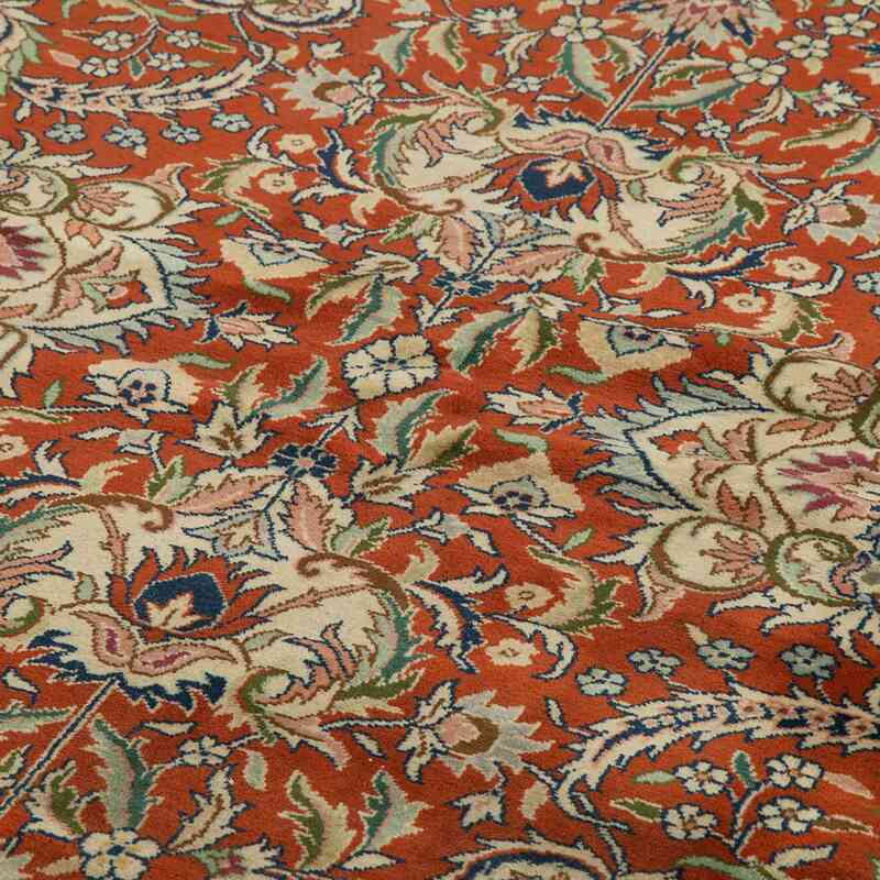 New Hand-Knotted Wool Oushak Rug - 13' 1" x 19' 9" (157" x 237") - K0056638