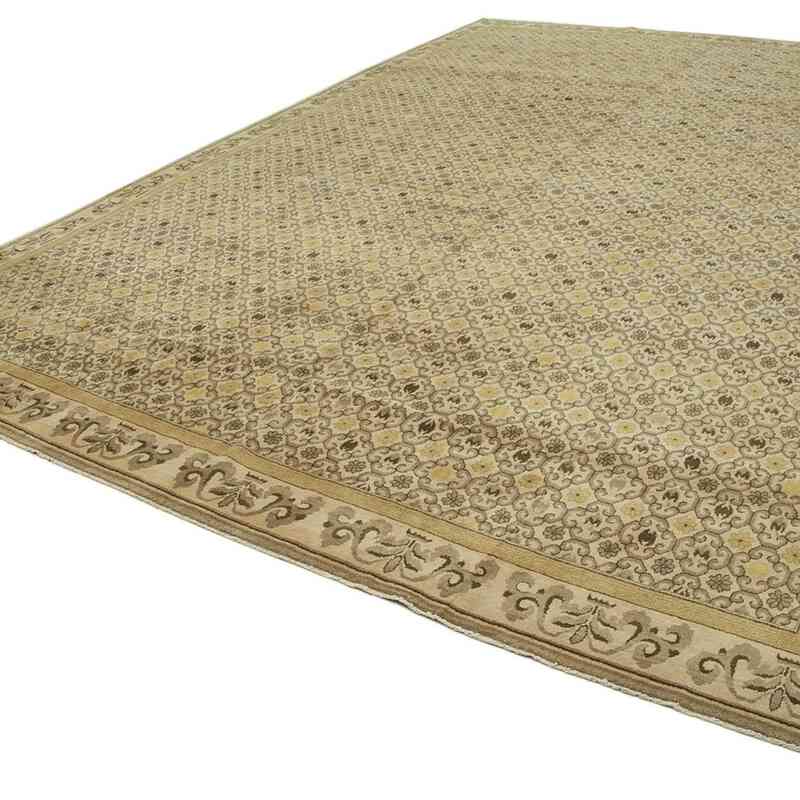 New Hand-Knotted Wool Oushak Rug - 11' 10" x 17' 1" (142" x 205") - K0056640