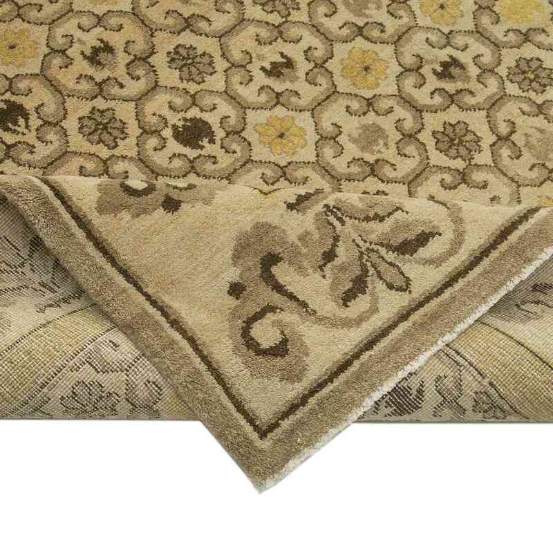 New Hand-Knotted Wool Oushak Rug - 11' 10" x 17' 1" (142" x 205") - K0056640