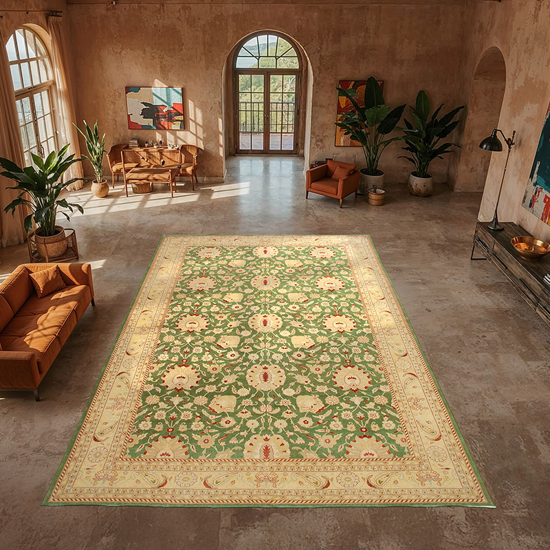 Yeni El Dokuma Uşak Halısı - 371 cm x 544 cm - K0056643