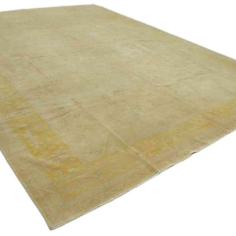New Hand-Knotted Wool Oushak Rug - 12' 8" x 16' 10" (152" x 202") - K0056649