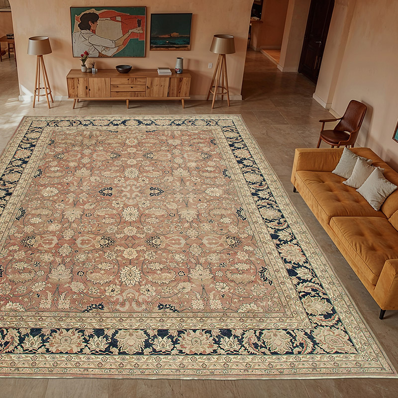 New Hand-Knotted Wool Oushak Rug - 13' 1" x 16' 1" (157" x 193") - K0056660