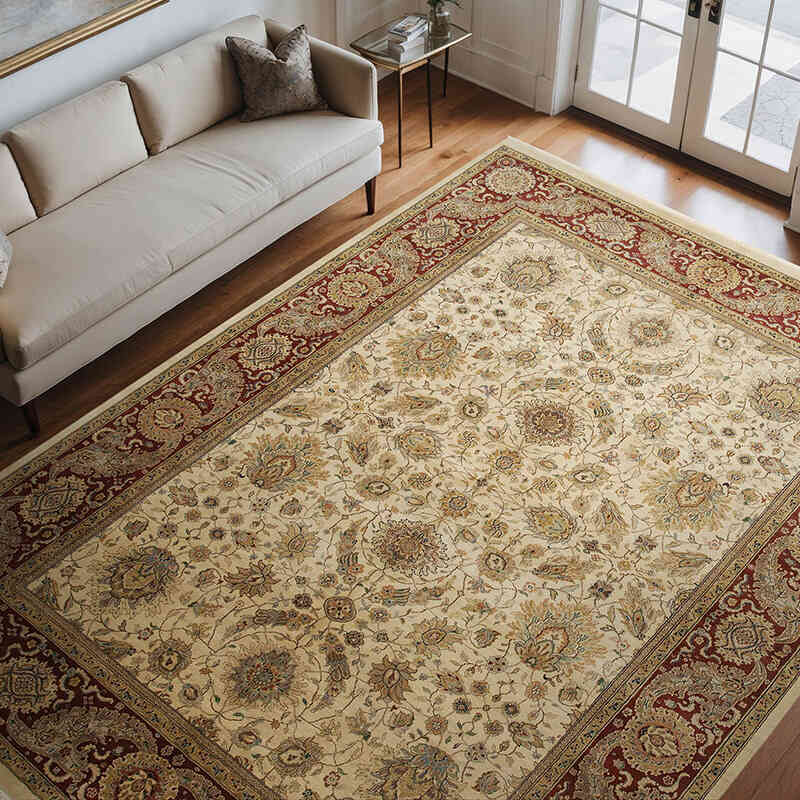 Yeni El Dokuma Uşak Halısı - 279 cm x 368 cm - K0056669